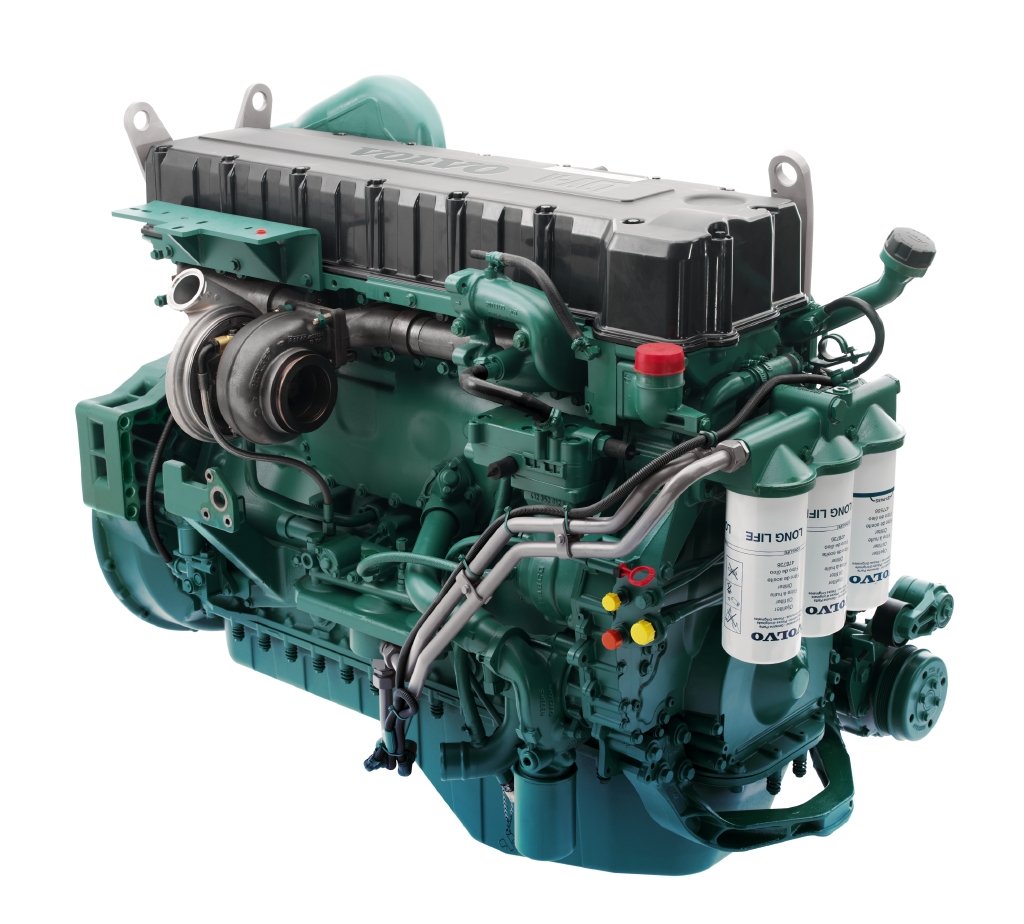 Volvo heavy truck engine assembly