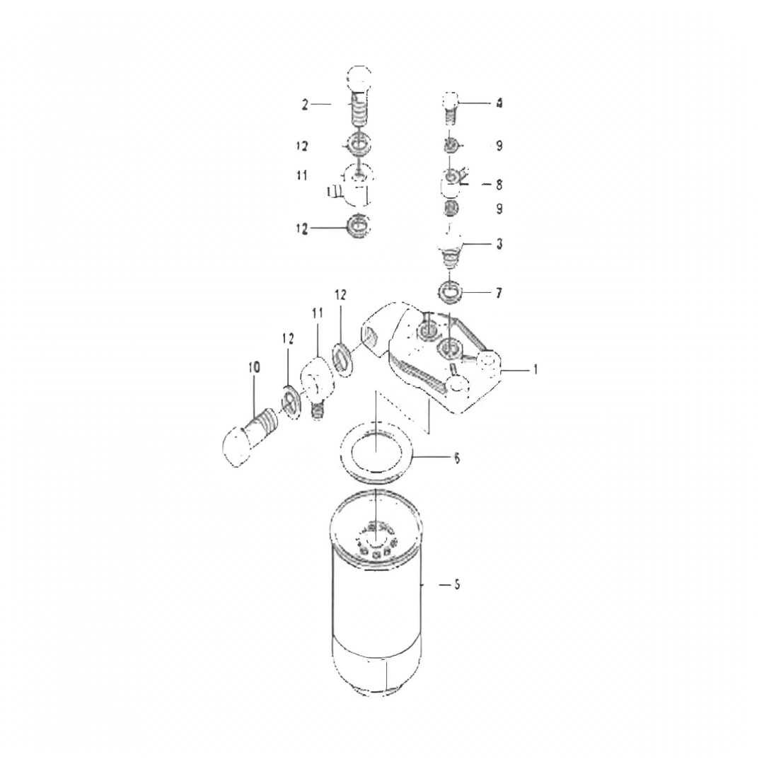VOE16677990 Joint Heavy Parts EC55D, EC60D, EC60E, EC80D, ECR50D, ECR58D, ECR88D, EW60E, L30G, L35G, PT125C, SD45B