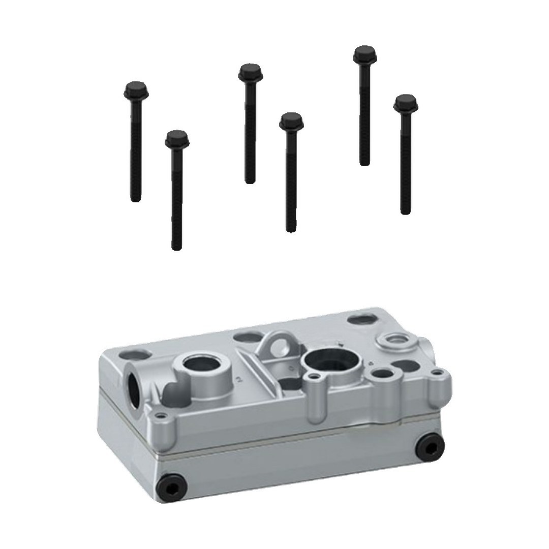20889546 21418150 21707608 22203109 Suitable for Volvo Truck air Compressor Cylinder Head Assembly Construction Machinery Parts