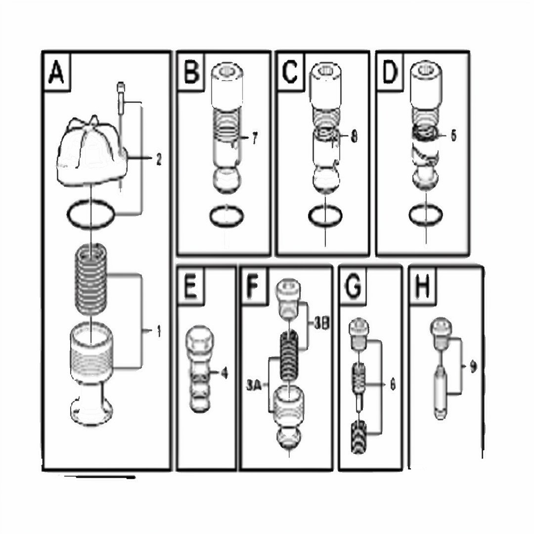 VOE15015922 Control Valve Parts Suitable for Volvo Loader L180F L220F