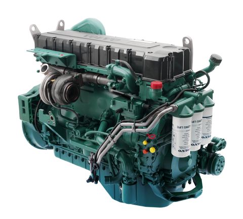 Volvo heavy truck engine assembly