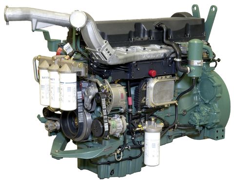 Volvo heavy truck engine assembly